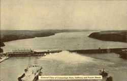 General View Of Conowingo Dam Postcard