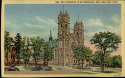 The Cathedral Of The Madeleine Postcard