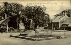 Pump Square, Siasconset Postcard