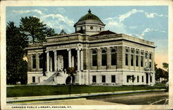 Carnegie Public Library Paducah, KY Postcard Postcard