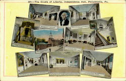 The Cradle Of Liberty, Independene Hall Philadelphia, PA Postcard Postcard