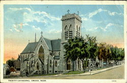 Trinity Cathedral Omaha, NE Postcard Postcard