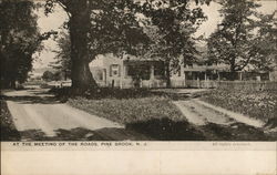 At the Meeting of the Roads Pine Brook, NJ Postcard Postcard Postcard