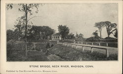 Stone Bridge, Neck River Postcard