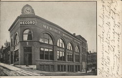 Meriden Morning Record Connecticut Postcard Postcard Postcard