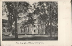 Third Congregational Church Guilford, CT Postcard Postcard Postcard