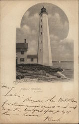 Pequot Lighthouse New London, CT Postcard Postcard Postcard