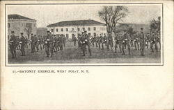 Bayonet Exercise West Point, NY Postcard Postcard Postcard