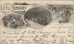 Little Hungary New York, NY Postcard Postcard Postcard