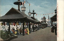 Japanese Tea Gardens, Luna Park Postcard