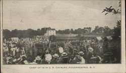 Camp of 15th US Cavalry Postcard