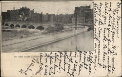 Erie Canal Aqueduct Over Genesee River Postcard