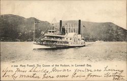 Mary Powell, The Queen of the Hudson, Cornwall Bay New York Postcard Postcard Postcard