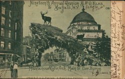 Nineteenth Annual Reunion BPO Elks Postcard