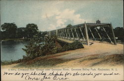 Elmwood Ave. Bridge over Genesee River, Genesee Valley Park Rochester, NY Postcard Postcard Postcard