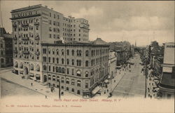 North Pearl and State Street Postcard