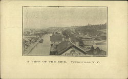 A View of the Erie Canal Postcard