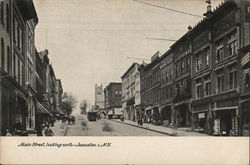 Main Street, looking North Jamestown, NY Postcard Postcard Postcard