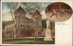 Gymnasium, West Point Military Academy Postcard