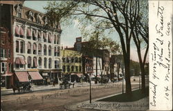 Broadway Looking South Postcard