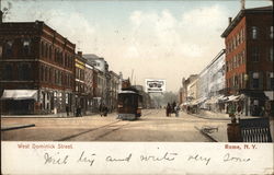 West Dominick Street Rome, NY Postcard Postcard Postcard