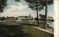 Paul Smith's Hotel on St. Regis Lake Paul Smiths, NY Postcard Postcard Postcard