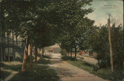 Railroad Ave. Postcard