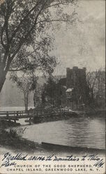 Church of the Good Shepard, Chapel Island Postcard