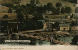 Shohola-Barryville Bridge, 1900 New York Postcard Postcard Postcard