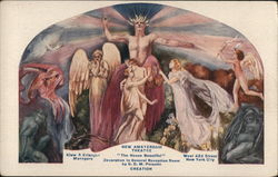 New Amsterdam Theater Mural New York City, NY Postcard Postcard Postcard