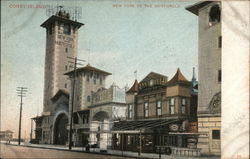 New York to the North Pole Buildings Coney Island, NY Postcard Postcard Postcard