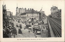 Herald Square, Broadway and 35th Street Postcard