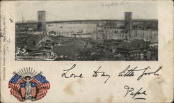 Brooklyn Bridge Postcard