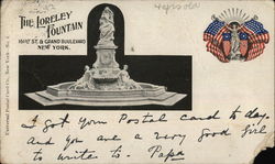 The Loreley Fountain, 161st St. & Grand Boulevard New York, NY Postcard Postcard Postcard