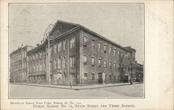 Public School No. 15, State Street and Third Avenue Postcard