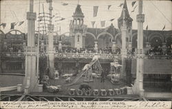 Circus Maxime, Luna Park, Coney Island New York, NY Postcard Postcard Postcard