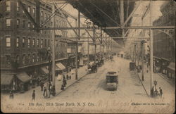 8th Ave., 116th Street New York City, NY Postcard Postcard Postcard