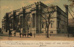 Museum of Art, Central Park Postcard