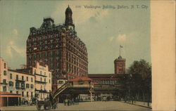 Washington Building, Battery Postcard