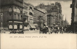 Fifth Avenue, Waldorf Astoria New York City, NY Postcard Postcard Postcard