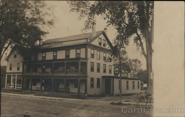 Elm House Colebrook, NH Postcard