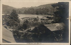 Bird's Eye View at Aloha Hive South Fairlee, VT Postcard Postcard Postcard