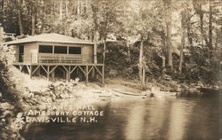 Dance Hall, Amesbury Cottage Postcard