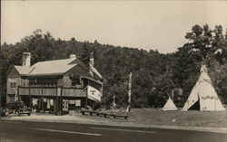 Indian Chief Trading Post Manchester, NH Postcard Postcard Postcard