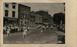 July 4th Parade 1947 Keene, NH Postcard Postcard Postcard