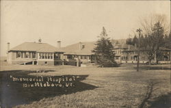 Memorial Hospital Postcard