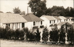 Rainbow Cabins Postcard