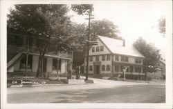 Buildings in Jamaica Vermont Postcard Postcard Postcard