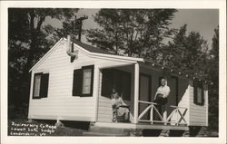 Anniversary Cottage, Lowell Lake Lodge Postcard