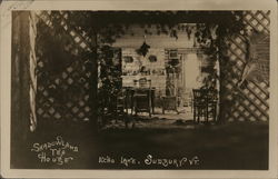 Shadowland Tea House, Echo Lake Postcard